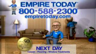 Empire Carpet  Empire Today Commercial End Tag [upl. by Ecirted]