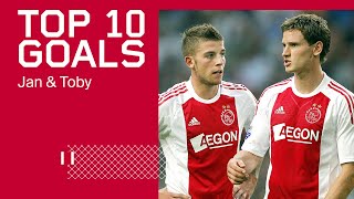 TOP 10 GOALS  Jan Vertonghen amp Toby Alderweireld [upl. by Eatnom687]