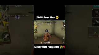 free fire 2018  memories old memories gaming 💖 viralclips shorts shortfreefireclipstrending [upl. by Salli]