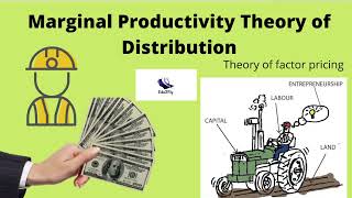 Marginal productivity theory of distribution  Theory of Factor Pricing  BBA  BCOM [upl. by Brookhouse]