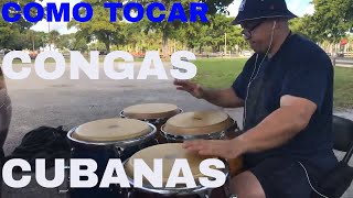 Un Experto en las Congas Cubanas Mira esto Yoel Rodriguez [upl. by Nylanna772]