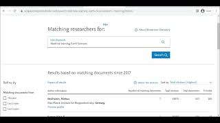 How to Find Relevant Researchers in Your Field with Scopus Researcher Discovery Scopus phd [upl. by Amathiste]