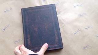 Paperblanks Black Moroccan Bold Чёрный марокканский кофе [upl. by Haret]