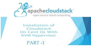 Installation of Cloudstack on Centos with KVM HypervisorPART1 [upl. by Ariamo]