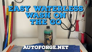 Super Fast Waterless Wash On The Go Car Washing Autoforgenet McKee’s 37 [upl. by Frick232]