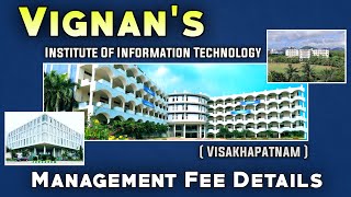 VIGNANS Institute Of Information Technology Management Fee Details  Ap Eamcet 2022  YoursMedia [upl. by Binni436]