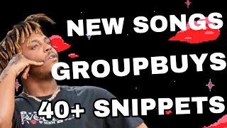 WE’RE EATING NEW Juice WRLD Snippets Leaks and Groupbuys [upl. by Comyns]