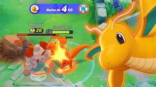 🔥¡DRAGONITE ESTÁ ROTISIMO CON ESTA BUILD🔥 Pokemon Unite [upl. by Aerdnaz445]