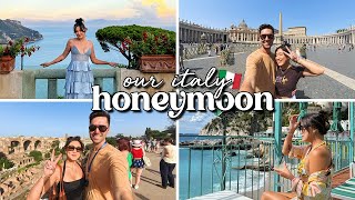 OUR ITALY HONEYMOON Rome Capri amp Amalfi Coast [upl. by Florenza386]