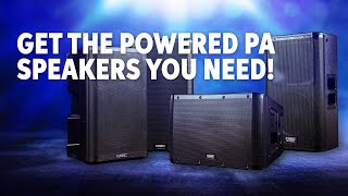 Choosing the Best QSC Powered PA Speakers for You [upl. by Leontyne]