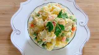 Potato Salad Haitian Style 🇭🇹 Salade Pomme de Terre [upl. by Peony]