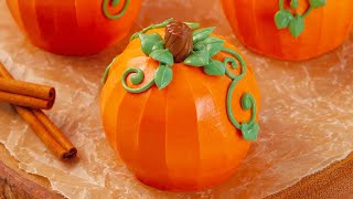 Mini Pumpkin Spice Latte Cakes w Kandee Johnson [upl. by Ahsilet621]