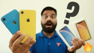 iPhone Xr Unboxing amp First Look  GIVEAWAY🔥🔥🔥R for Rubbish [upl. by Ellenehs]