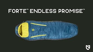 NEMO  Forte™ Endless Promise™ Synthetic Sleeping Bag [upl. by Yadahs]