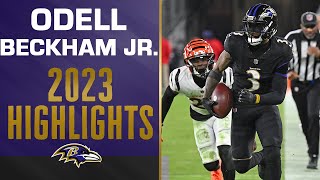 Top Odell Beckham Jr Plays From The 2023 Season  Baltimore Ravens [upl. by Haimaj688]