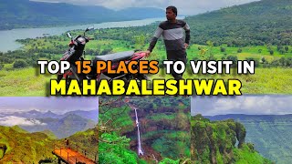 Mahabaleshwar  Top 15 Tourist Places to Visit  Mahabaleshwar Hill Station  Mahabaleshwar Trip [upl. by Lothar868]