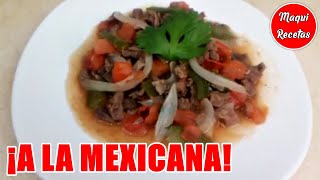 🥩 Bistec Ranchero a la Mexicana 🇲🇽 [upl. by Evalyn]