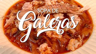 ✅ Receta de SOPA DE GALERAS 👍 [upl. by Carmelle]