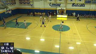 Lansing High School vs Trumansburg Mens JV Basketball [upl. by Armat]