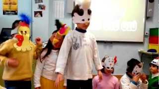 Pollito Pío  Carnaval Infantil CRA quotPeñasquot [upl. by Nereen912]