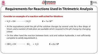 Introduction to Titrimetric analysis [upl. by Coplin]