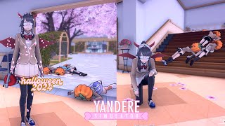 Genocide Ending but its the Halloween update Yandere Simulator [upl. by Ettezel]