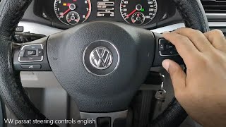 How to replace or repair multifunction steering wheel controls for Volkswagen Passat [upl. by Batholomew]