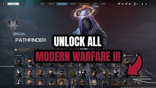 UNCUT MW3 UNLOCK ALL ✨ CoD Warzone 3 Unlock All Tool  All Camos All Operators Full Guide [upl. by Ralf]