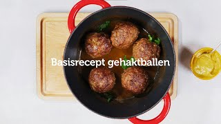 Basisrecept gehaktballen  Tips amp Tricks  Coop [upl. by Natek488]