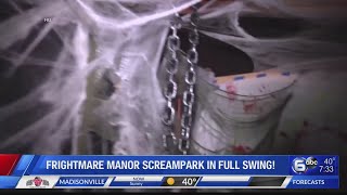 Frightmare Manor Screampark in Full Swing [upl. by Notyad214]