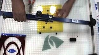 How to Cut Glass Using The Cutters Mate  Delphi Glass [upl. by Aisela]