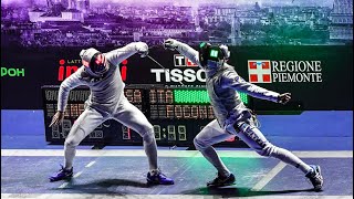 Torino Grand Prix 2019 Individual Mens Foil Finals Highlights [upl. by Dulsea]