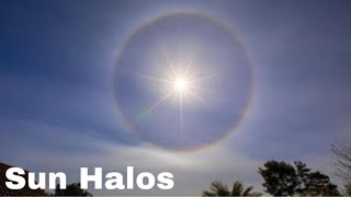 Sun Halos What causes these rainbows around the sun [upl. by Sesom491]