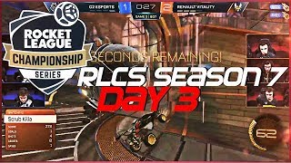 RLCS SEASON 7 WORLD CHAMPIONSHIP  DAY 3  FINALS [upl. by Adnot]