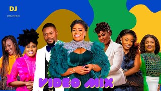 POWERFUL GHANA GOSPEL VIDEO MIX 2022  DJ HEAVEN [upl. by Zillah]