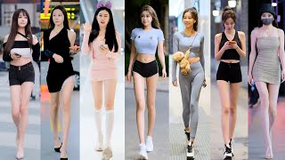 Mejores Street Fashion Douyin China 抖音街拍穿搭 ！Douyin Tiktok China Thời Trang Đường Phố Ep252 [upl. by Dustan]