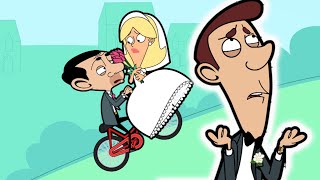 Race To The Church  Mr Bean Animated  Clip Compilation  Mr Bean World [upl. by Rednirah]