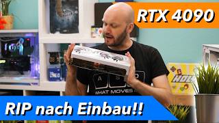 RTX 4090 Drama 2000 Euro Fratze 😱 Fehlersuche mit Chat  Gigabyte AERO OC Gaming PC Building [upl. by Joshua730]