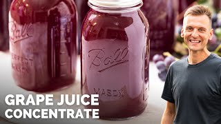 How to Can Grape Juice Concentrate To Make Grape Juice [upl. by Manvil]