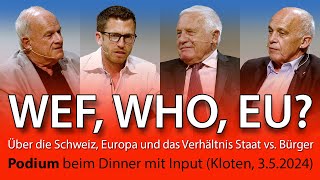 Peter Hahne Václav Klaus und Ueli Maurer im Gespräch mit Remko Leimbach in Kloten Teil 44 [upl. by Ibson]