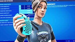 THE BEST Keyboard  Mouse Settings  DPI  Sensitivity PC FORTNITE Season 8 AIMBOT SETTINGS [upl. by Lelah]