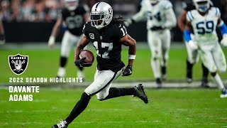 Davante Adams Top Plays of the 2022 Regular Season [upl. by Karlise]