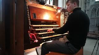 Relaxing improvisation at Downside Abbey [upl. by Harlin]