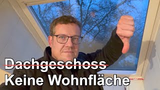 Ausgebautes Dachgeschoss ist kein Wohnraum [upl. by Kancler]