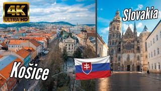 THIS IS KOSICE SLOVAKIA  Historical City Centre  Cinematic 4K [upl. by Eblehs172]