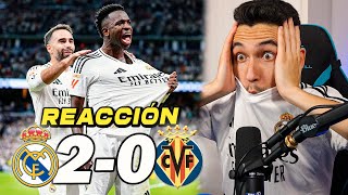 REACCIONES DE UN HINCHA al Real Madrid vs Villarreal 20 GOLAZO y LESIÓN de CARVAJAL  ByDiegoX10 [upl. by Giesecke]