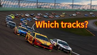 What if every track could only have one race in Nascar [upl. by Aserehs]