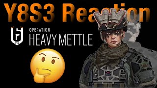 Zombie reacts to Operation Heavy Mettle reveal panel  Rainbow 6 Siege Year 8 Season 3 Y8S3 [upl. by Ahsienahs]