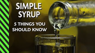 How to Make Simple Syrup for Cocktails [upl. by Nayr570]