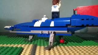 Lego Plo Koon’s Jedi star fighter stop motion [upl. by Frydman]